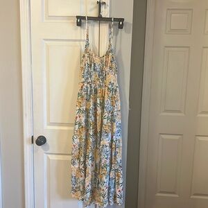 long floral dress